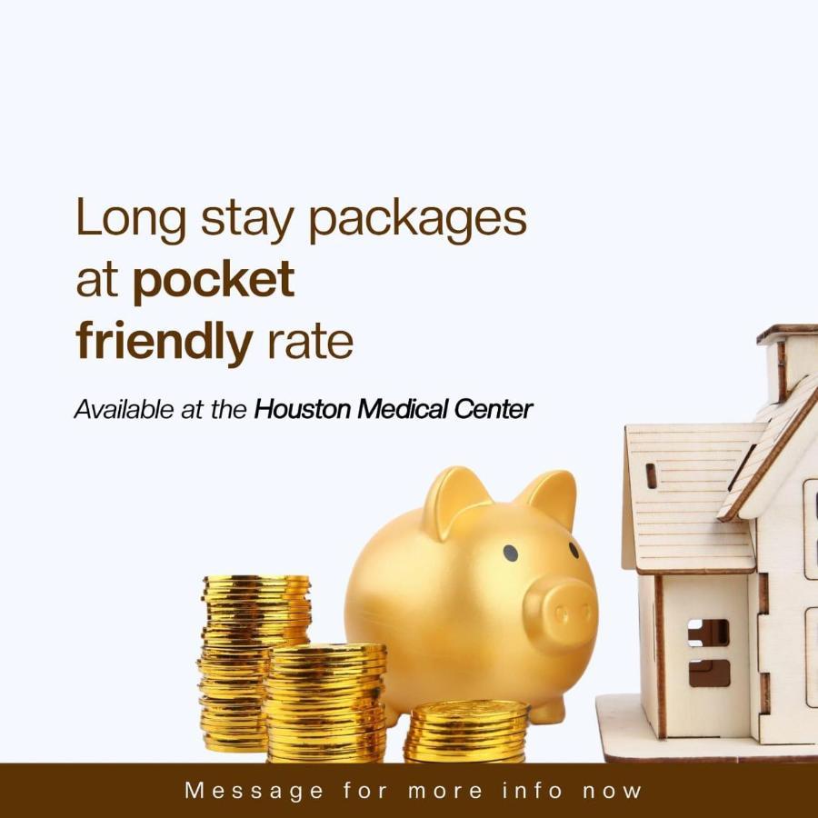 Calm Stay Houston Med Center Tmc Md Anderson Nrg Buitenkant foto
